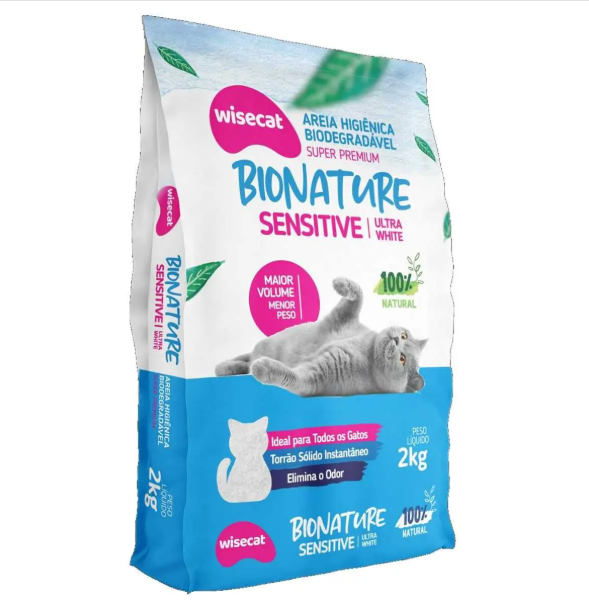 GRANULADO MANDIOCA BIODEGRADÁVEL SENSITIVE AZUL 2KG