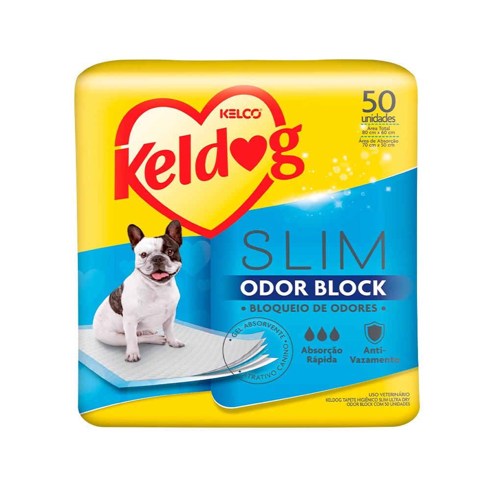 KELDOG TAPETE HIG SLIM ODOR BLOCK (50 UN)
