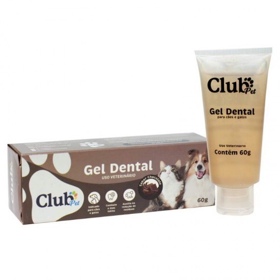 GEL DENTAL CHOCOLATE 60G CLUB