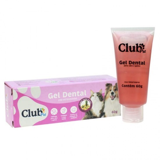 GEL DENTAL TUTTI FRUTTI 60G CLUB