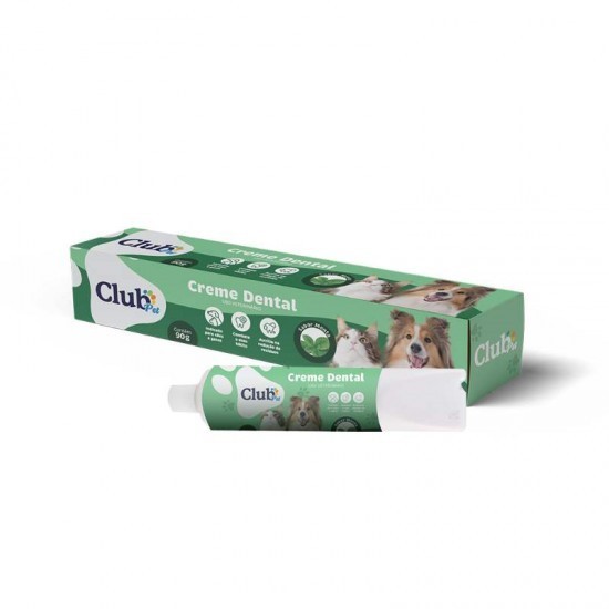 CREME DENTAL MENTA 90G CLUB PET