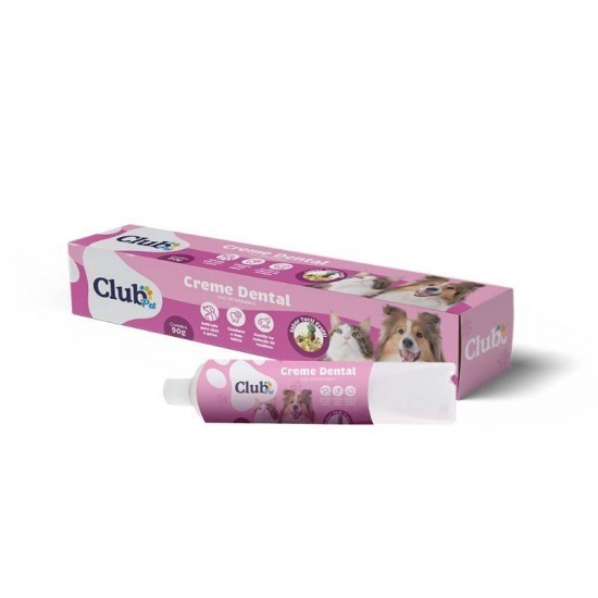 CREME DENTAL TUTTI FRUTTI 90G CLUB PET