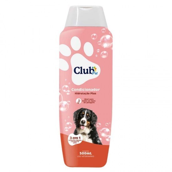 CONDICIONADOR HIDRATACAO PLUS 3X1 500ML CLUB