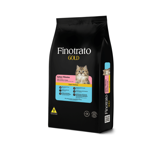 FINOTRATO GOLD SALMAO FRANGO GATOS FILH 1,5KG