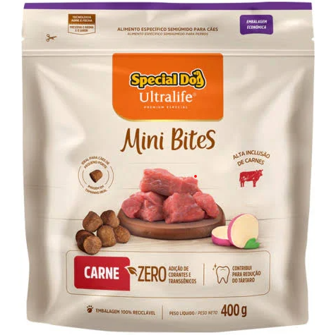 SPECIAL DOG  ULTRALIFE BIFINHOS MINI BITES 400G