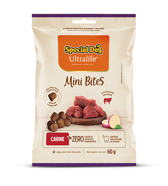 SPECIAL DOG ULTRALIFE BIFINHOS MINI BITES 60G