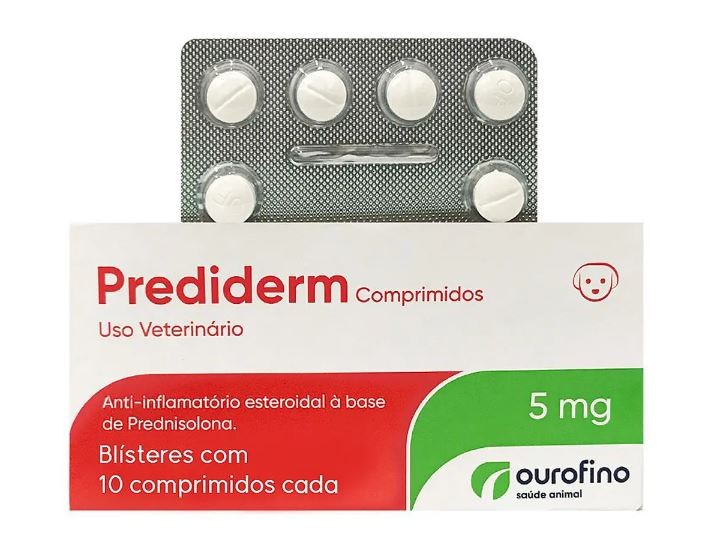 PREDIDERM 5 MG PREDNISOLONA 