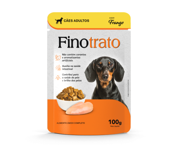 FINOTRATO SACHE CÃES ADULTO FRANGO 100G