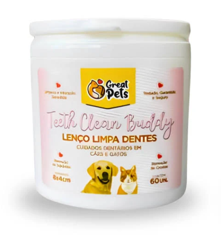 LENÇO LIMPA DENTES - TEETH CLEAN BUDDY