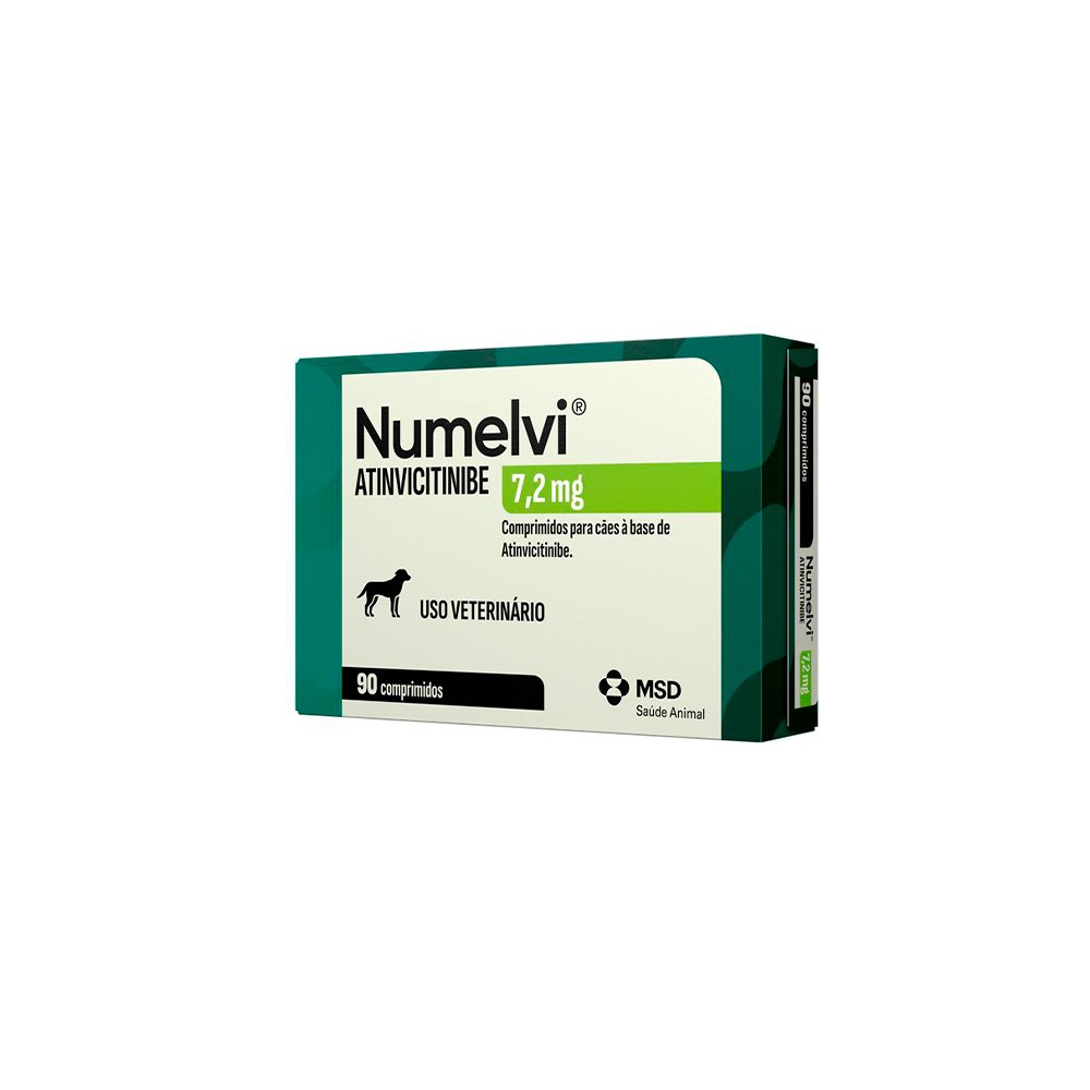 NUMELVI 7.2MG - TRATAMENTO PARA COCEIRA EM CÃES - 30 COMPRIMIDOS -