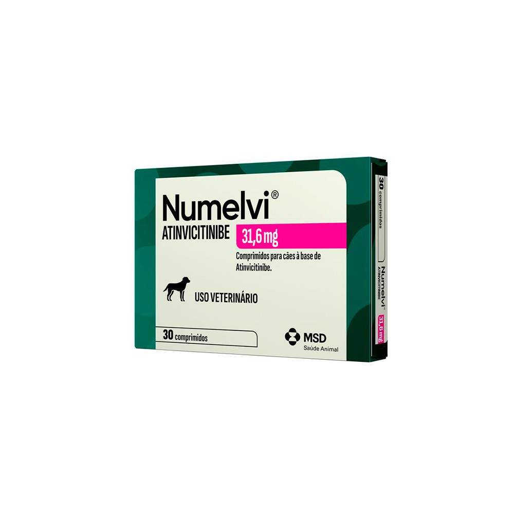 NUMELVI 31,6MG - TRATAMENTO PARA COCEIRA EM CÃES - 30 COMPRIMIDOS