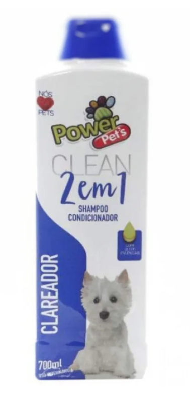 SHAMPOO POWERPETS CLAREADOR 700ML