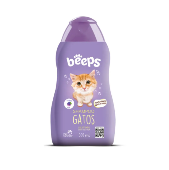 BEEPS SHAMPOO GATOS 500 ML