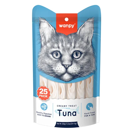 WANPY CREAMY ATUM PACOTE 14GX25P