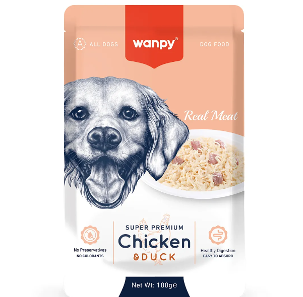 WANPY SACHE DE FRANGO E PATO 100G