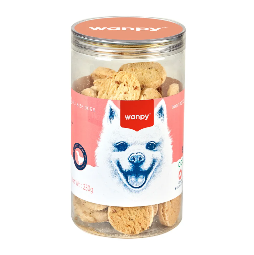 WANPY COOKIE SABOR FRANGO E MACA 230G