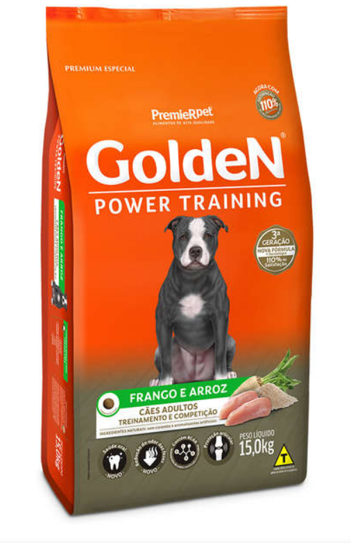 GOLDEN POWER TRAINING CAES ADULTO 15 KG