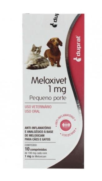 MELOXIVET 1 MG 10 COMP