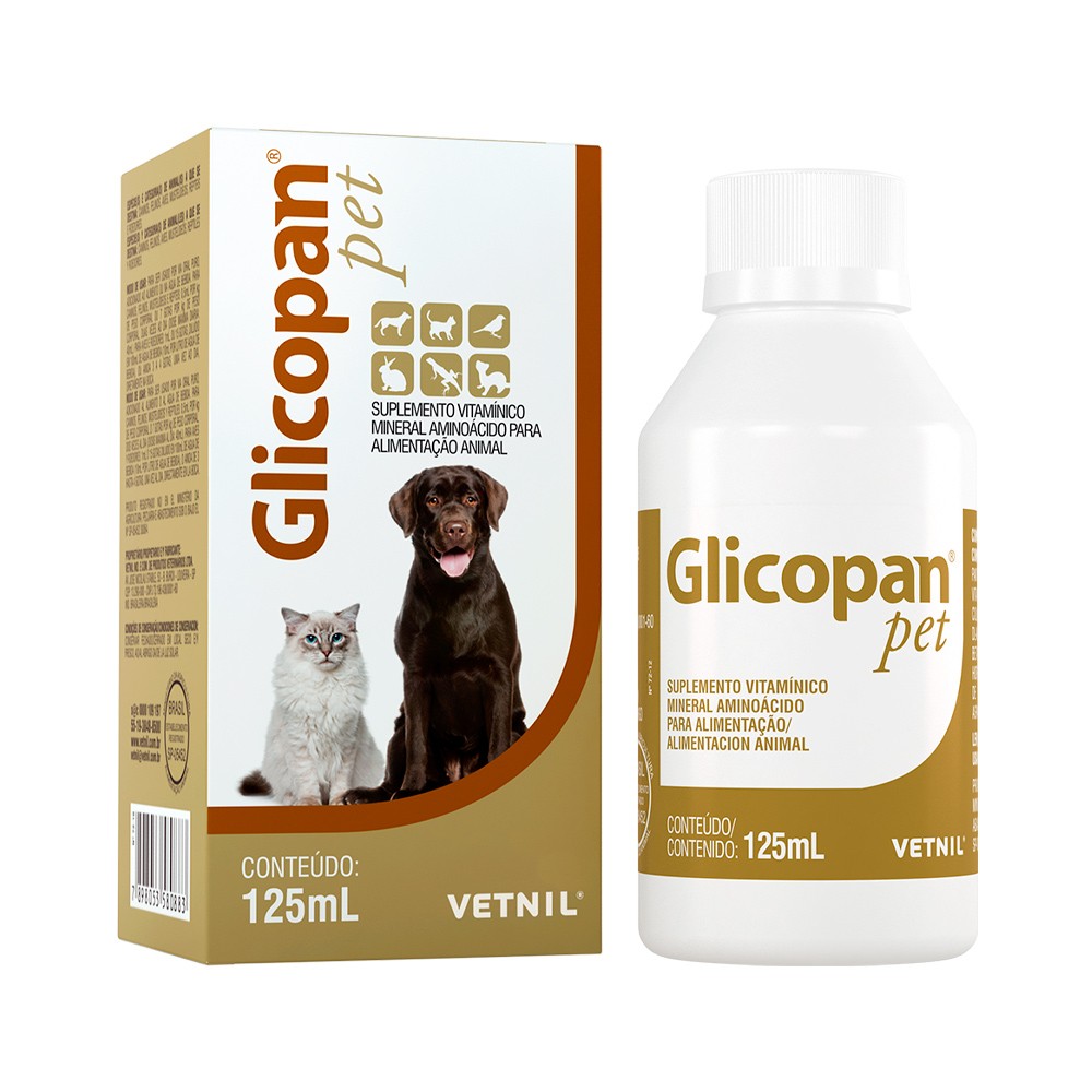 GLICOPAN PET 125 ML VETNIL