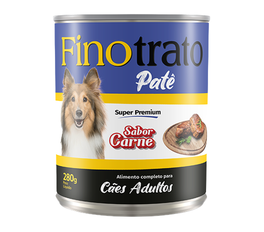 FINOTRATO PATE ADULTOS SABOR CARNE 280 GR