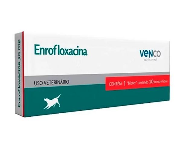 ENROFLOXACINA 50 MG - e - Cachorros