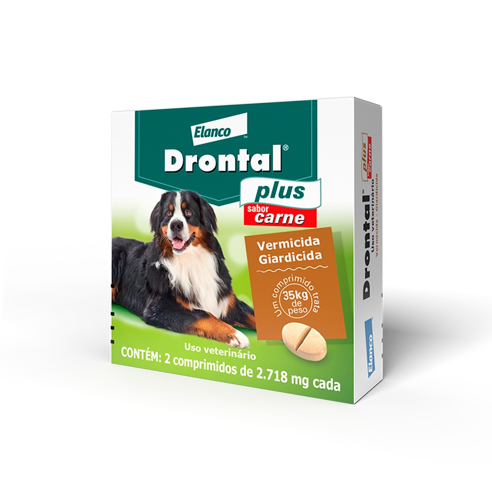 DRONTAL PLUS SABOR CARNE 35 KG 2 COMP