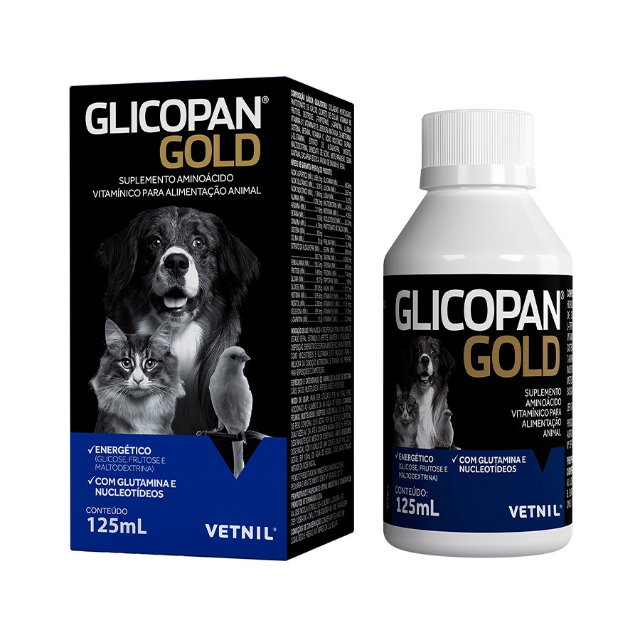 GLICOPAN GOLD 125 ML VETNIL