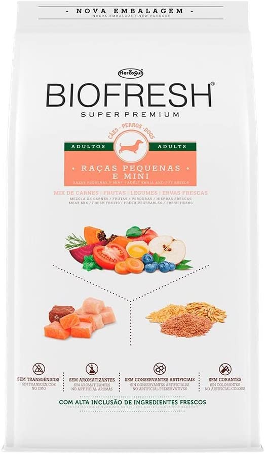 BIOFRESH ADULTO RAÇAS PEQUENAS 15KG