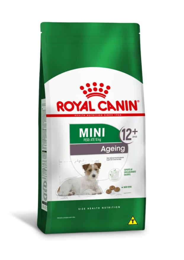 RAÇÃO ROYAL CANIN SHN MINI AGEING 12+2,5 KG