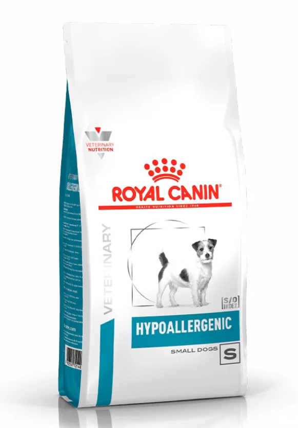 RAÇÃO ROYAL CANIN HYPOALLERGENIC SMALL 7,5 KG