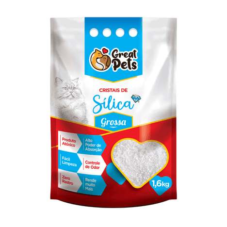 AREIA SILICA GROSSA GREAT  1,6KG