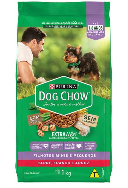 DOG CHOW FILH RAC PEQ FRG ARROZ 1 KG BR