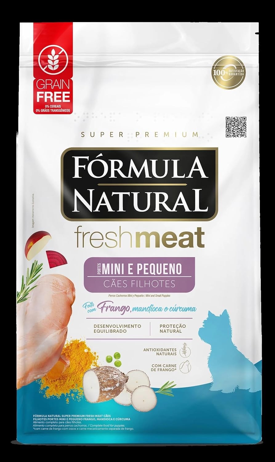 FÓRMULA NATURAL FRESH MEAT FILH MINI/ PQ 7 KG