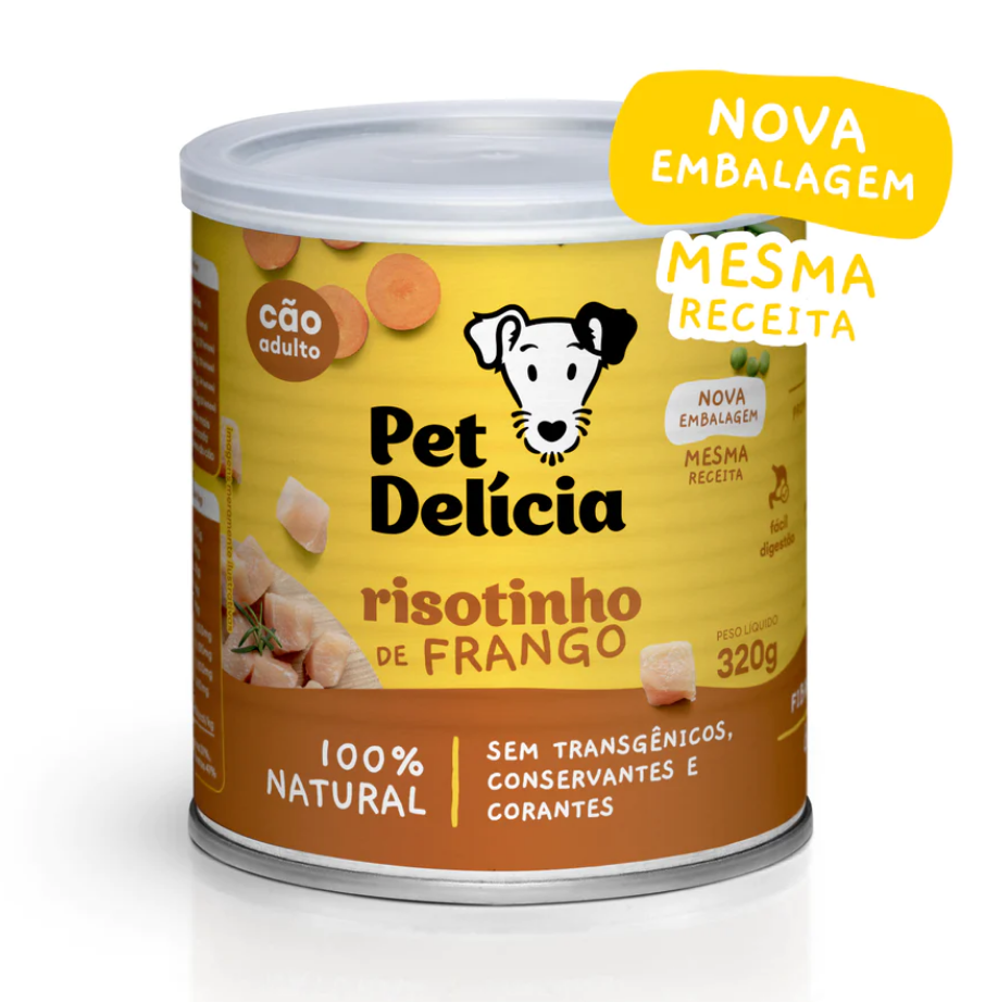 PET DELICIA RISOTINHO DE FRANGO 320 G