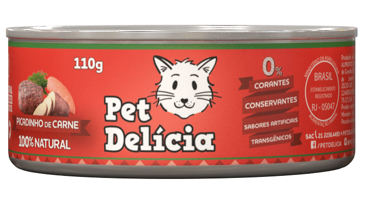 PET DELICIA PICADINHO DE CARNE 110 G