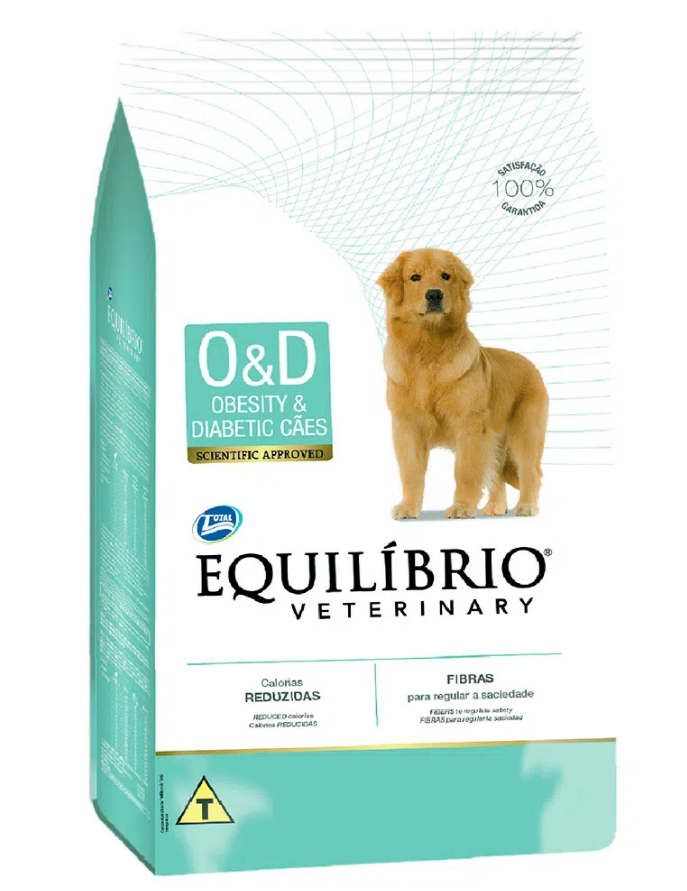 EQUILIBRIO VETERINARY DOG OBESETY & DIABET 2 KG