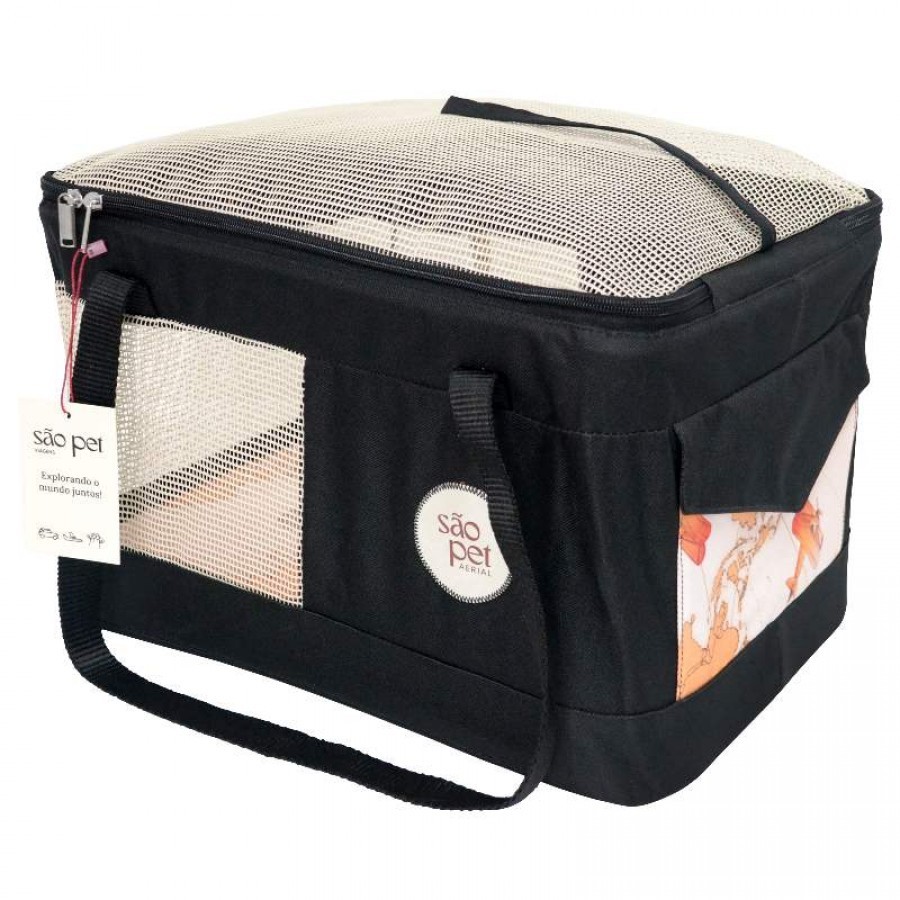 BOLSA AERIALPET LATAM PRETO