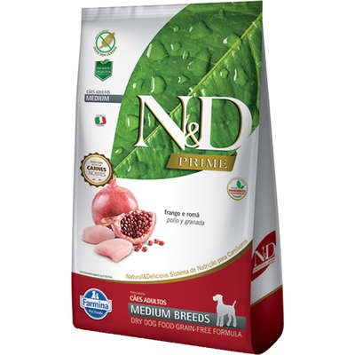FARMIMA N&D PRIME CANINE ADULT FRANGO MEDIUM 10,1