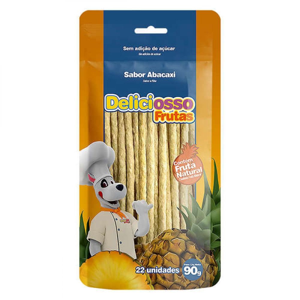 DELICIOSSO FRUTAS ABACAXI 90G