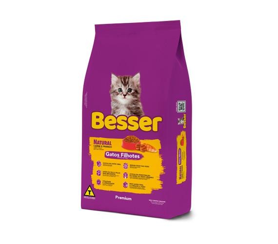 BESSER NATURAL GATOS FILHOTES (20KG)