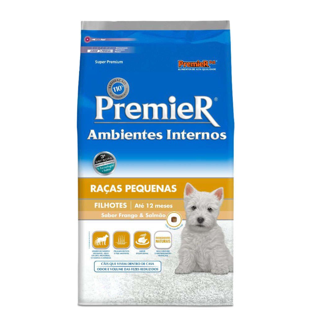 PREMIER AMBIENTES INTERNOS FILHOTES 7,5 KG