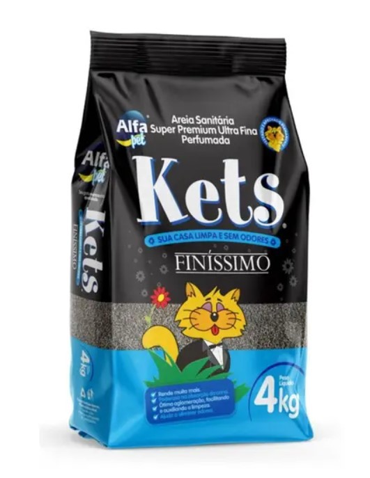 AREIA KETS FINISSIMA 5X4 KG