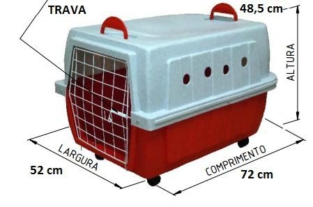 CAIXA DE TRANSPORTE CLICKNEW N3 MIRAPET