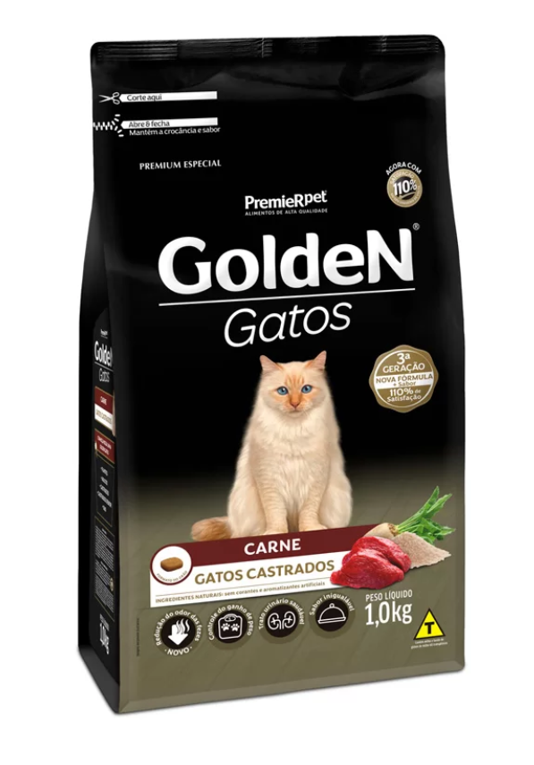 GOLDEN GATOS AD CAST CARNE 1 KG