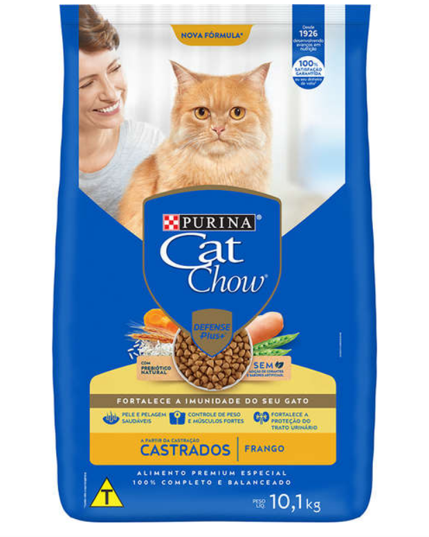CAT CHOW PS CASTRADOS 10,1 KG BR