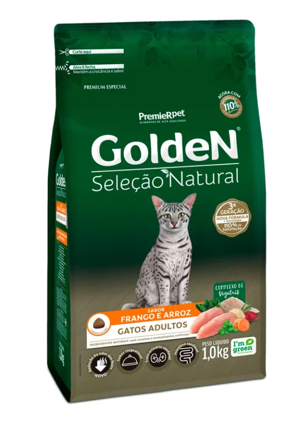 GOLDEN SEL NAT GATO AD 1 KG