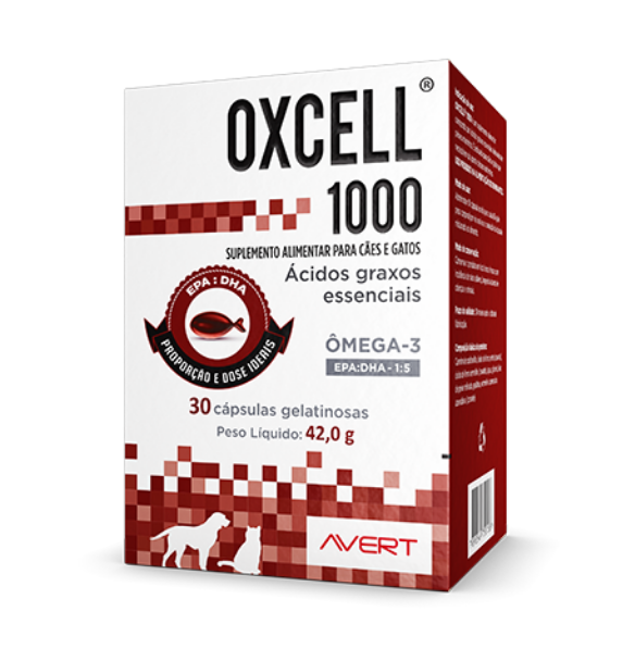 OXCELL 1000 MG - 30 CÁPSULAS