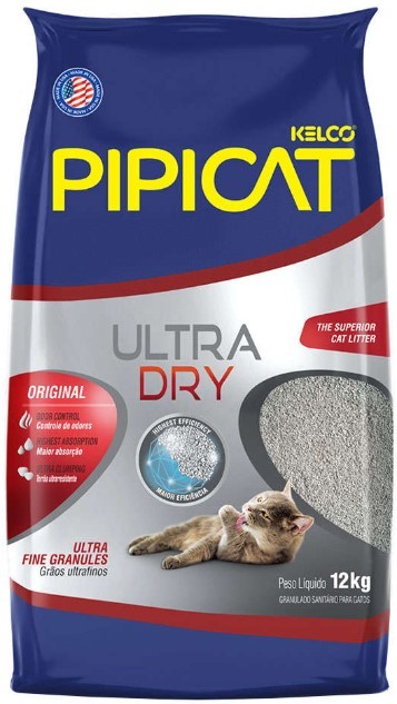 AREIA PIPICAT ULTRA DRY 12KG