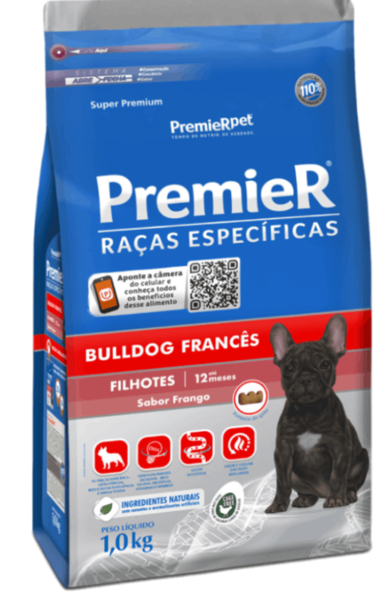 PREMIER RAÇAS ESPECIFICAS BULLDOG FRANCES FILHOTE 2,5KG