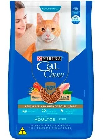 CAT CHOW ADULTO PEIXE 2,7 KG